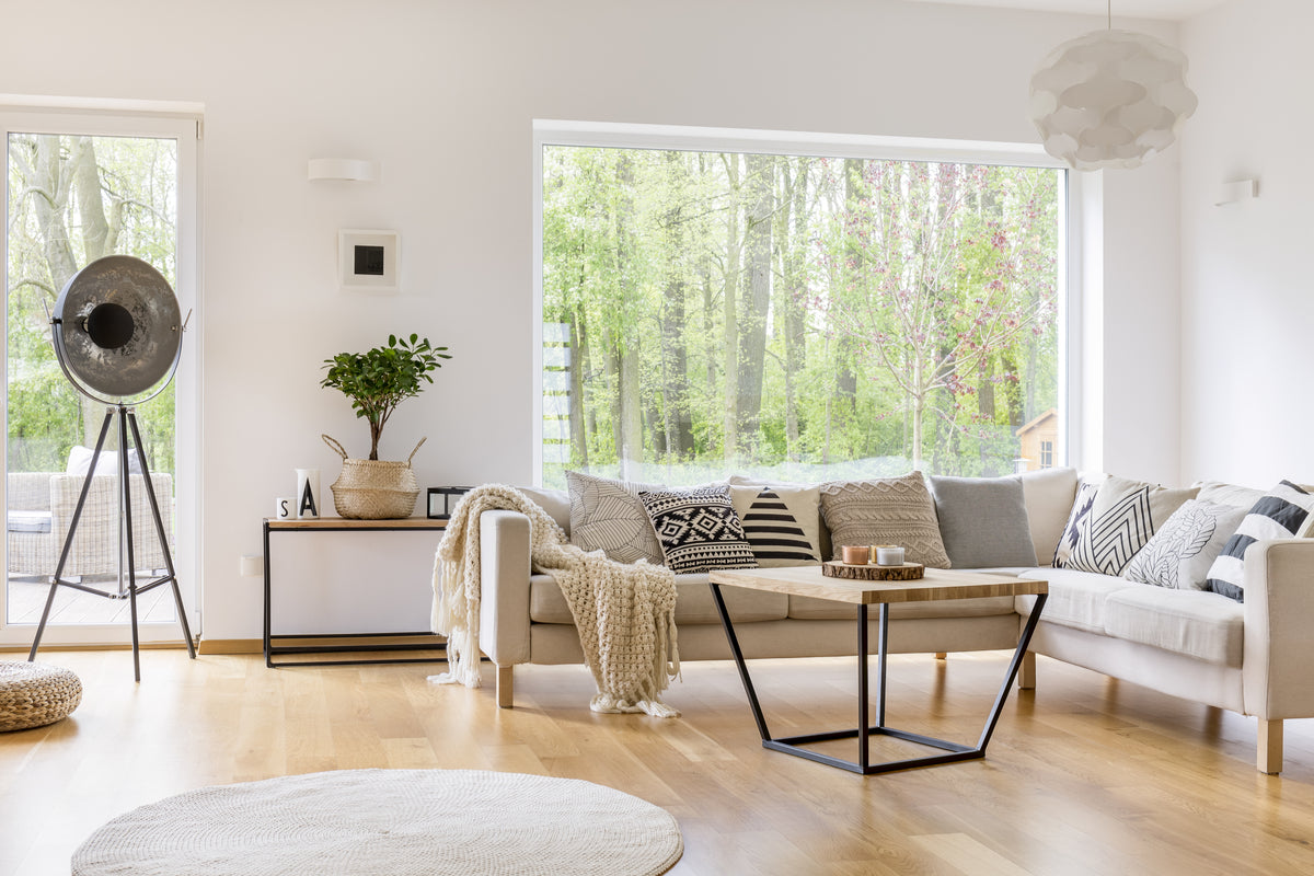my scandinavian home: An Artist's Super Cosy & Relaxed Open-Plan Living  Space