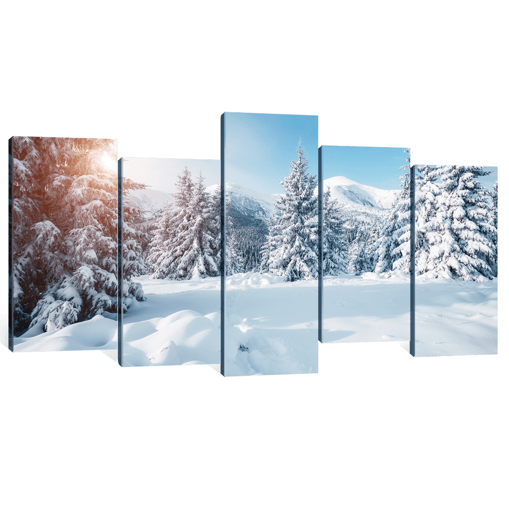 5 Piece Wave Wall Art | Prints, Framed Prints And Multi Panel Art