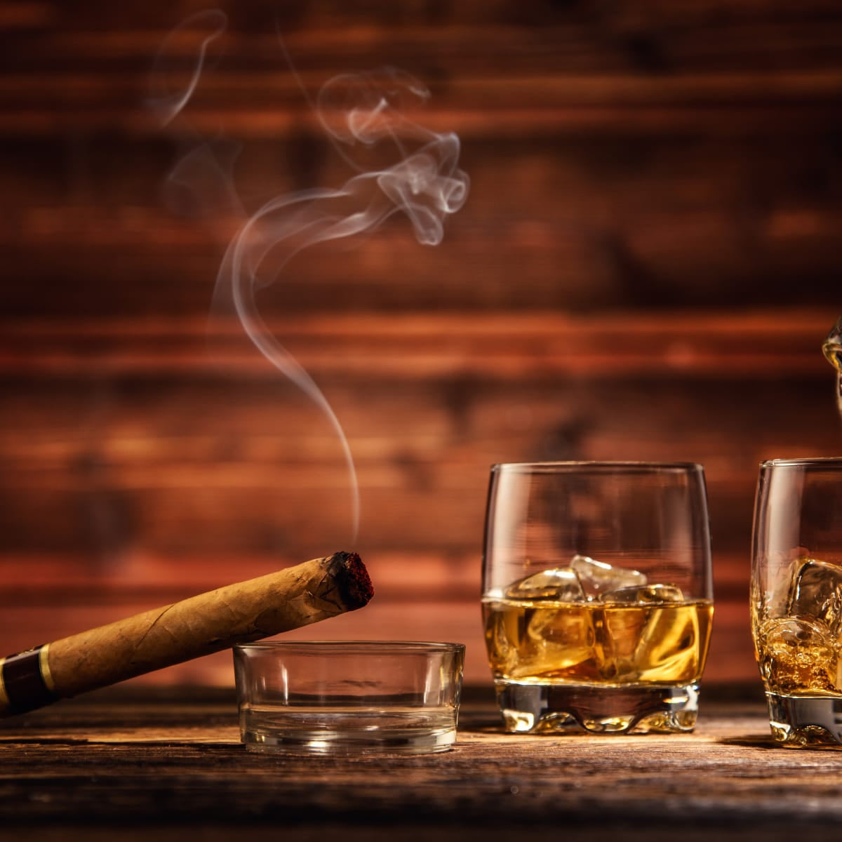 scotch and cigar art