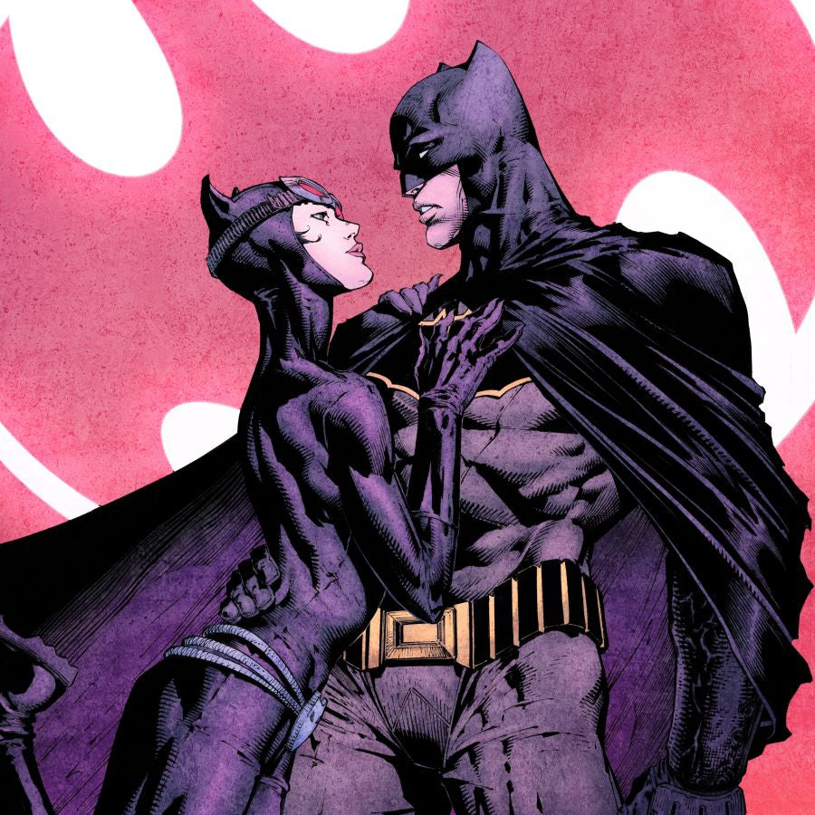 batman and catwoman kiss