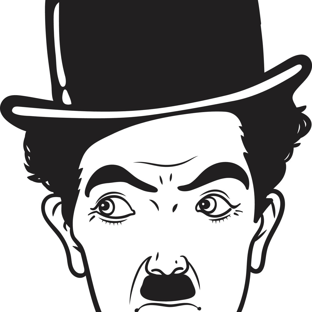 Realistic pencil sketch of Charlie Chaplin by Sahil Artist || how to make  realistic portraits - YouTube