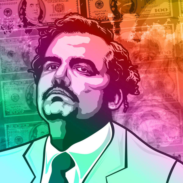 Pablo Escobar Wall art | Elephant Stock