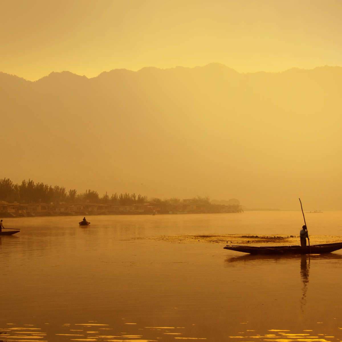 Dal Lake Wall Art