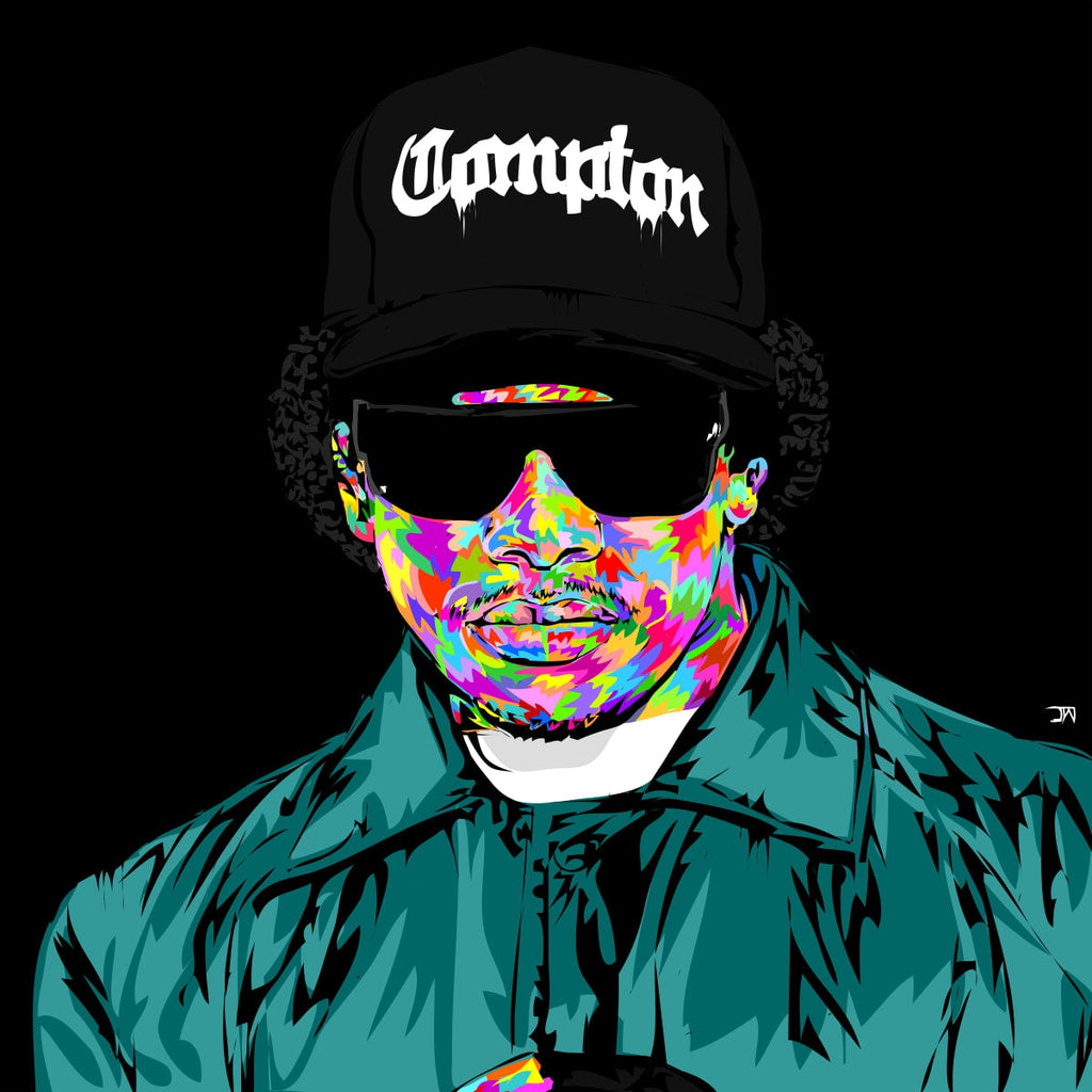 EAZY-E, an art print by Ricky Cañeso Jr. - INPRNT