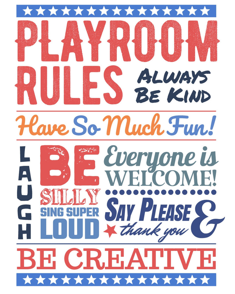 Playroom Wall Art | Prints, Framed Prints And Multi Panel Art