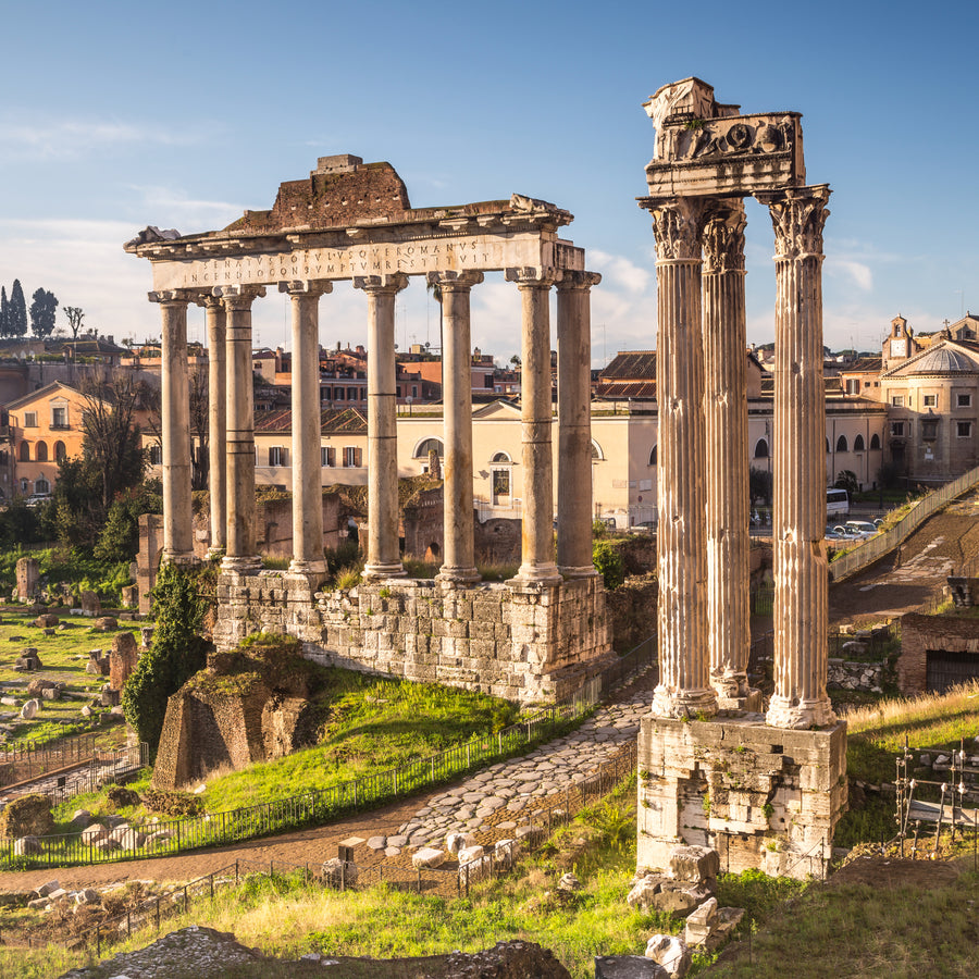 Apollon Temple Ruins Wall art | Elephant Stock