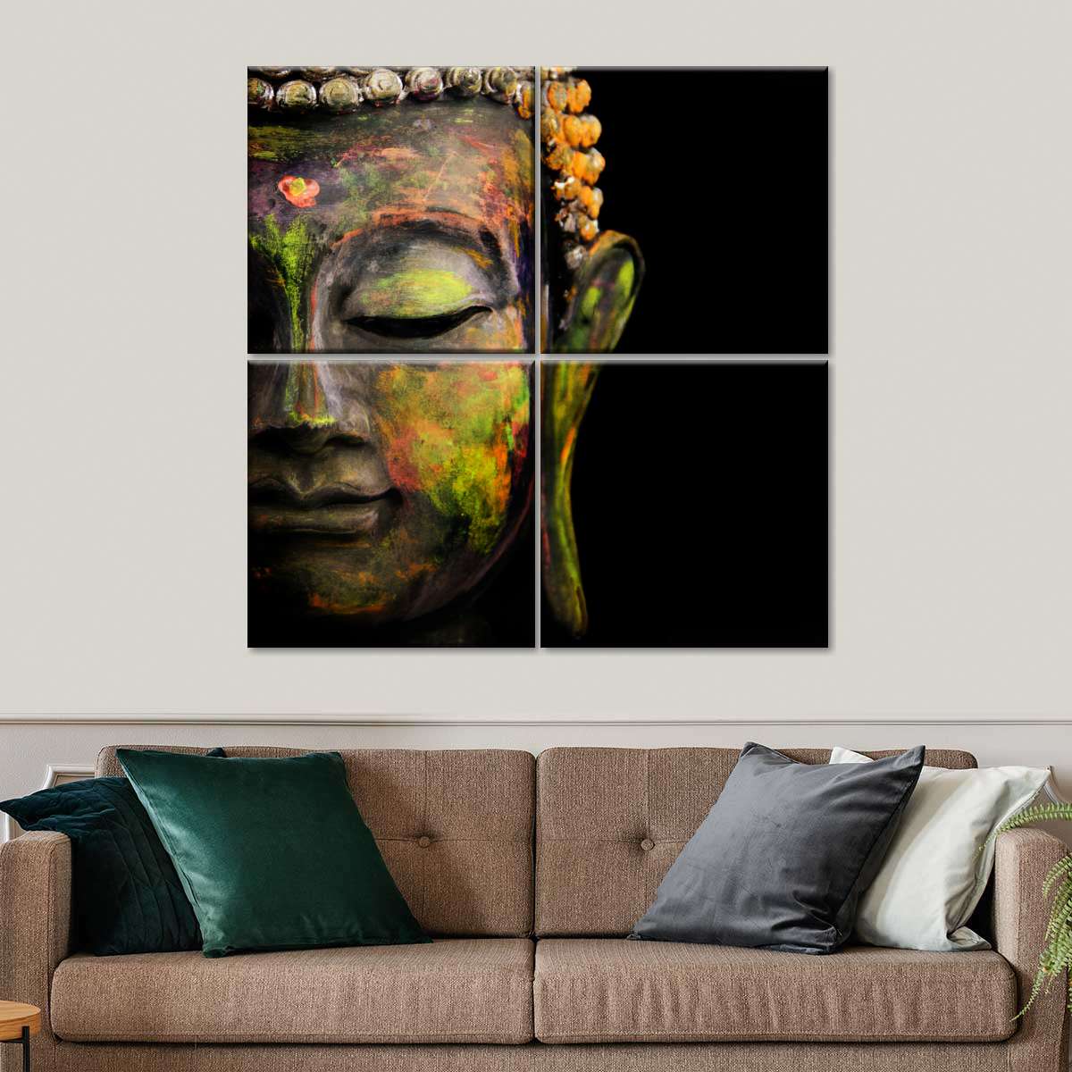Buy The South Square Canvas Wall Art Print