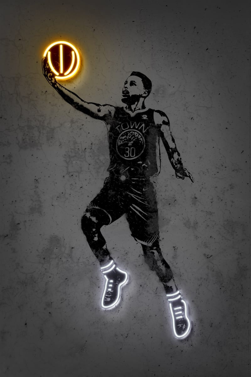 Stephen Curry - Black/White | Greeting Card