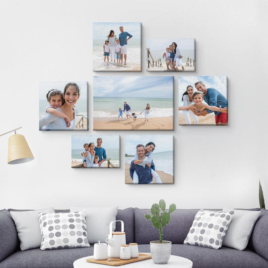 Multi Panel Wall Art l Custom Canvas Wall Display | ElephantStock