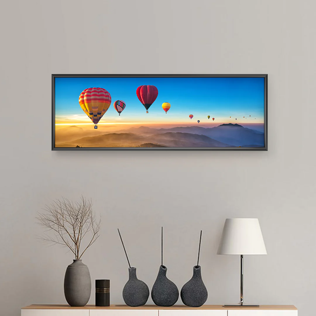 Brushstone Delicate Arch Daytime Horizontal Gallery Wrapped Floater-framed Canvas Wall Art - 77395310018