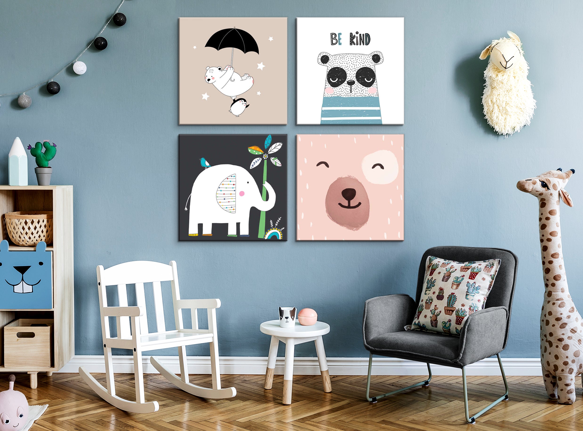 Educational Nursery Gallery Wall